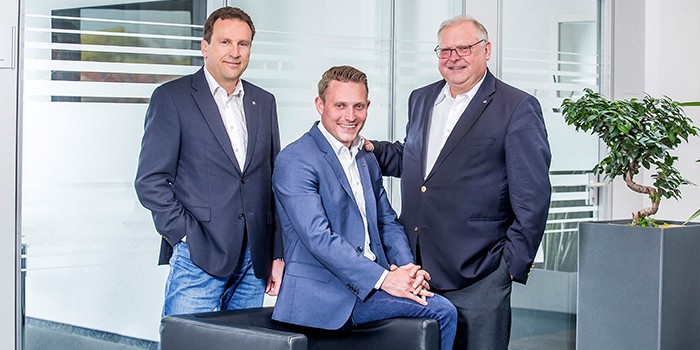 Bild mit den Gesellschaftern im Unternehmen Eberle Hald