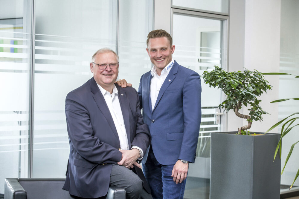 Bild mit den Geschäftsführern im Unternehmen Eberle Hald